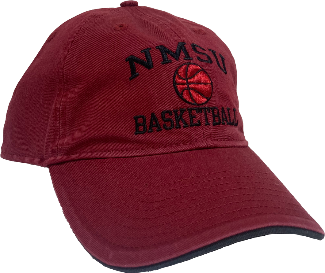 Adidas NMSU Basketball Maroon Cap