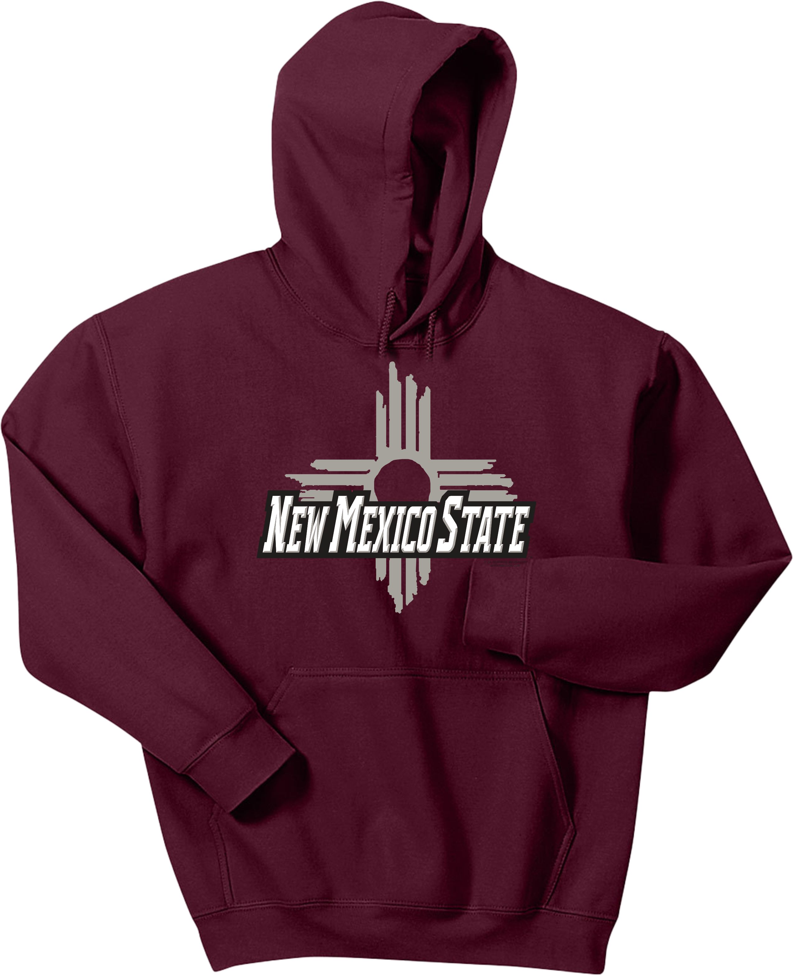 New Mexico State Maroon Zia Hoodie NMSU AGGIES