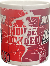 Load image into Gallery viewer, UNM-NMSU House Divided Coffee Mug
