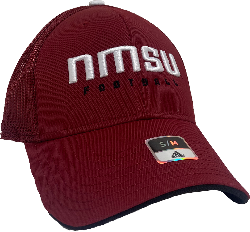 Adidas NMSU Football FlexFit Hat-S/M