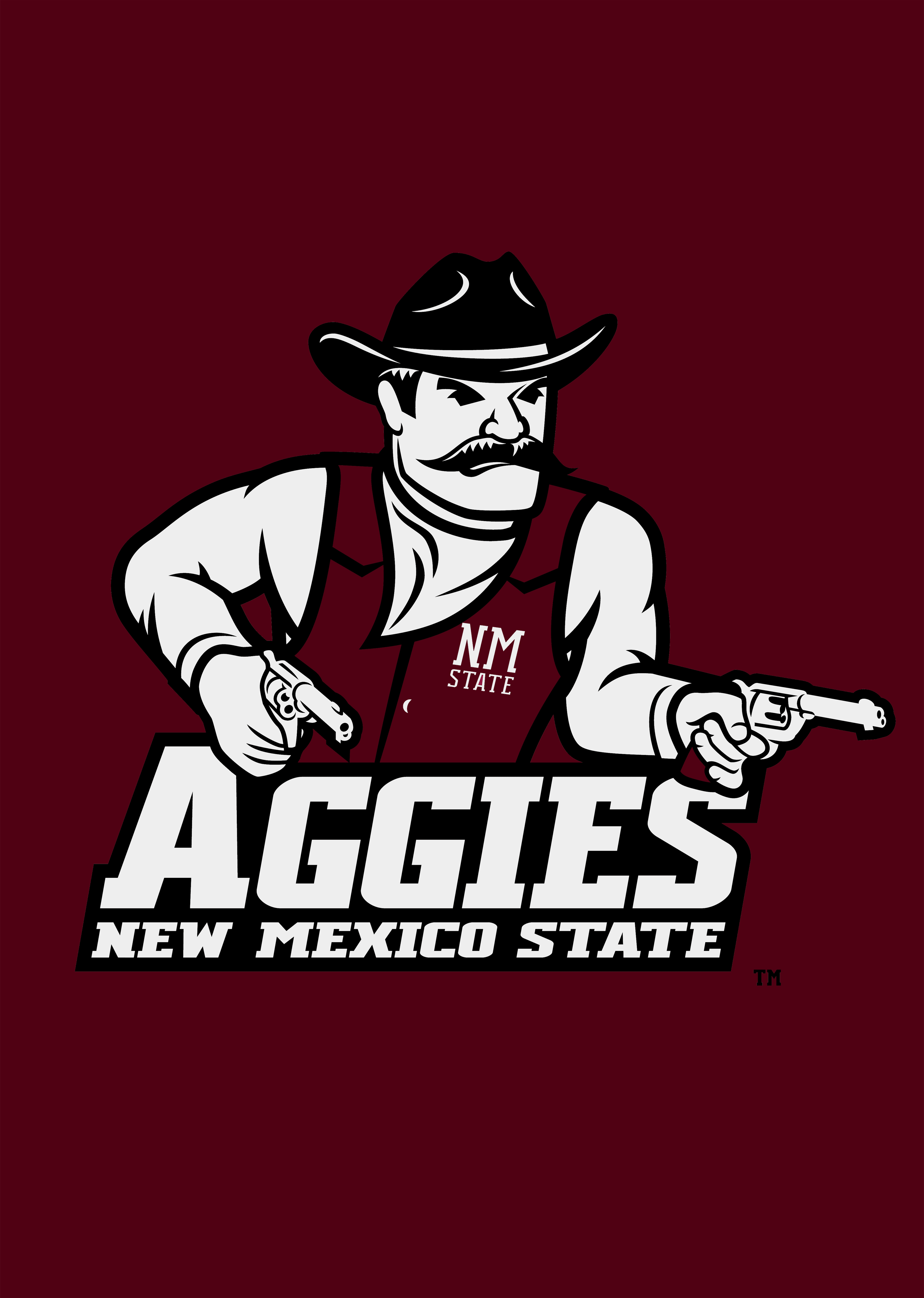 NMSU 30"x40" Pistol Pete Flag NMSU AGGIES