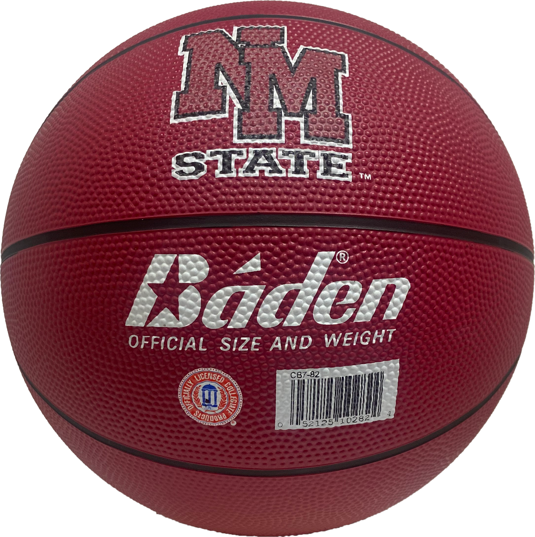 Aggies Maroon Full-Size Rubber Basketball