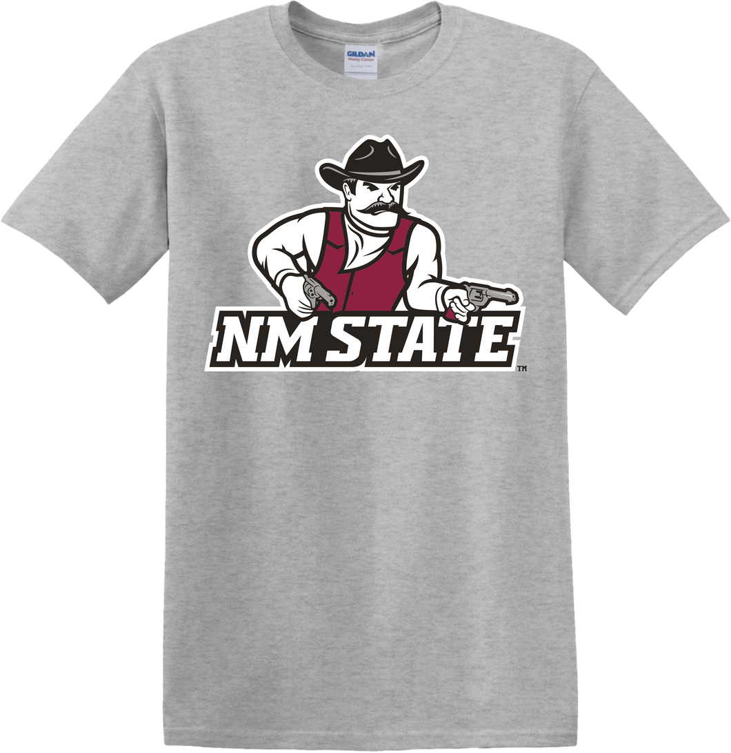 NM State Pistol Pete Sport Grey T-Shirt