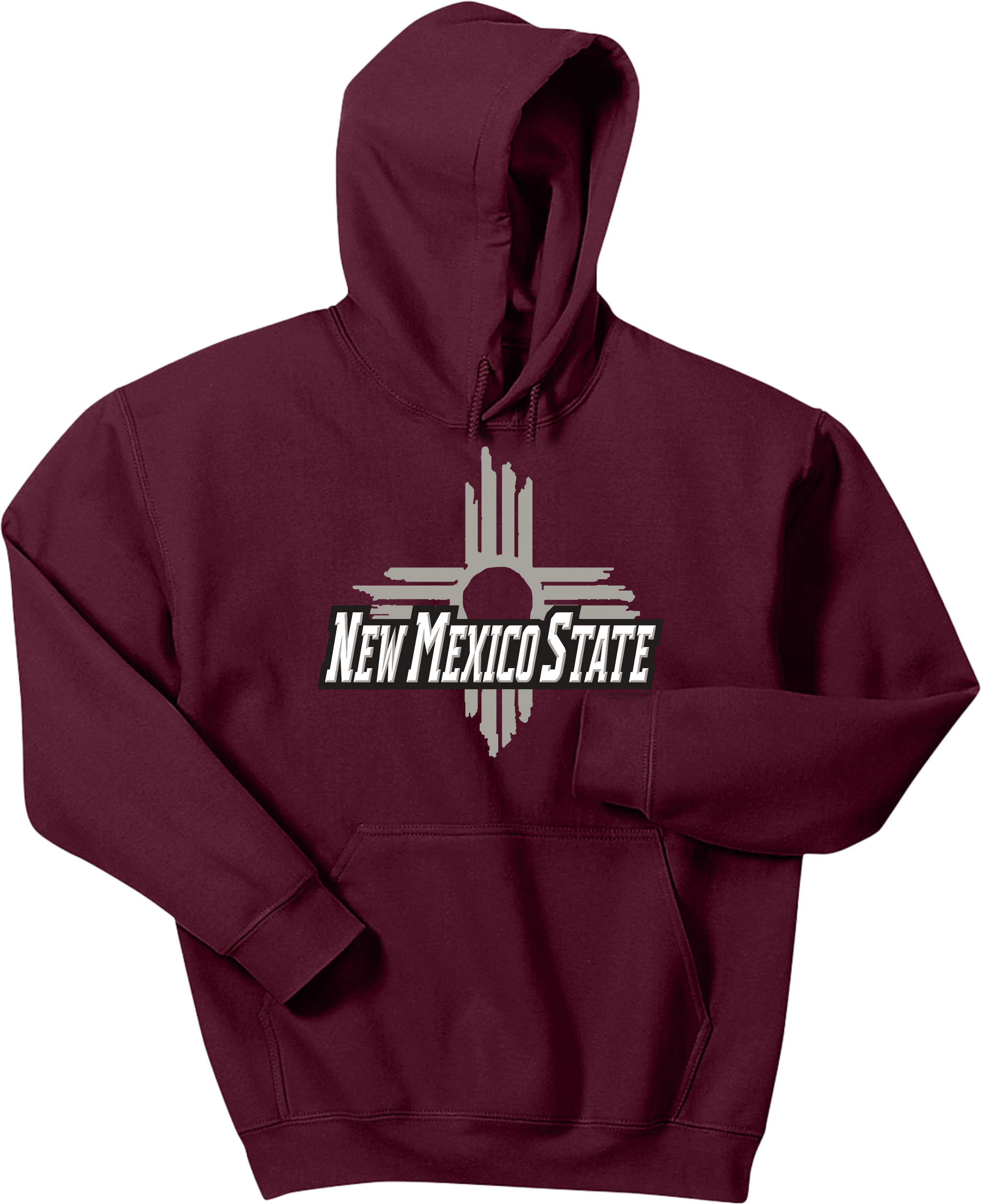 New Mexico State Maroon Zia Hoodie NMSU AGGIES